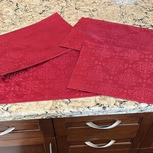 Elegant Red  Placemats